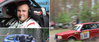 Fullt fräs på rallyt • Victor vann Emiltrofén igen – säkrade vandringspriset 