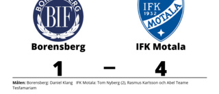 Obesegrade matchraden förlängd för IFK Motala