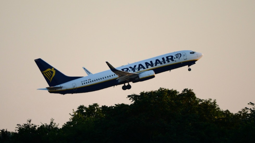 Ryanair lyfter. Arkivbild.