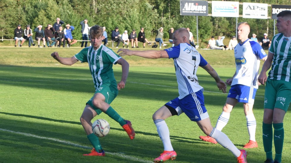 Johan Pettersson gjorde mål och gav Storebro ledningen borta mot Ruda, men det räckte ändå inte till poäng. 