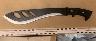 Man i 30-årsåldern svingade machete mot tonåring – åtalas för grovt olaga hot: "Allvarlig rädsla för sin personliga säkerhet"