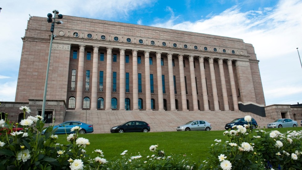 Riksdagshuset i Helsingfors.