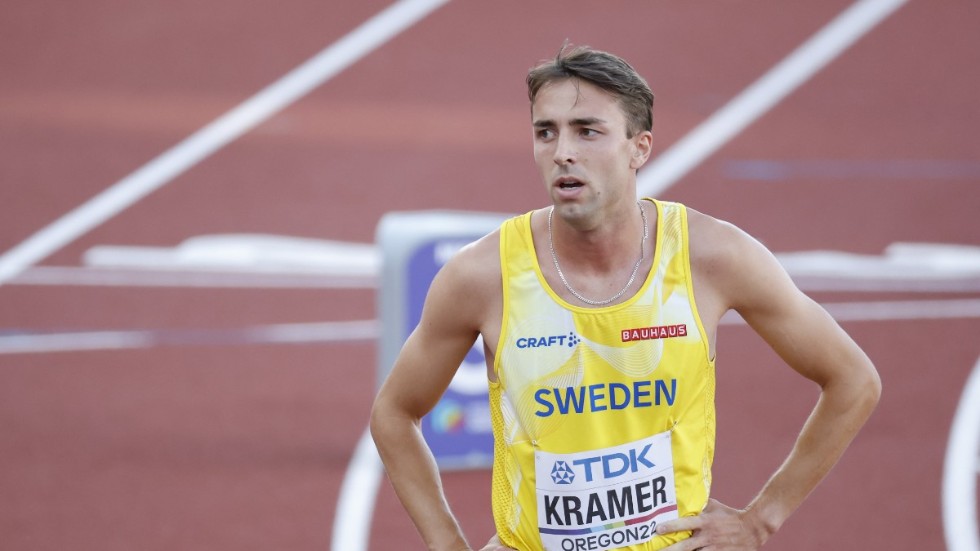 Andreas Kramer missade VM-final på 800 meter.