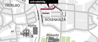 Ny gång- och cykelväg på Vildgåsvägen