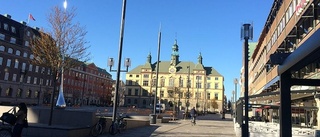 Stort bråk på Fristadstorget