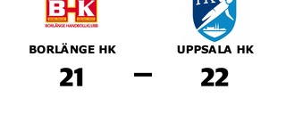 Uppsala HK vann borta mot Borlänge HK