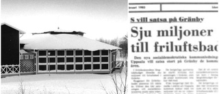 Då skulle det satsas på stort bad i Gränby: "Trolig byggstart 1984"  •  Planerna som kom av sig