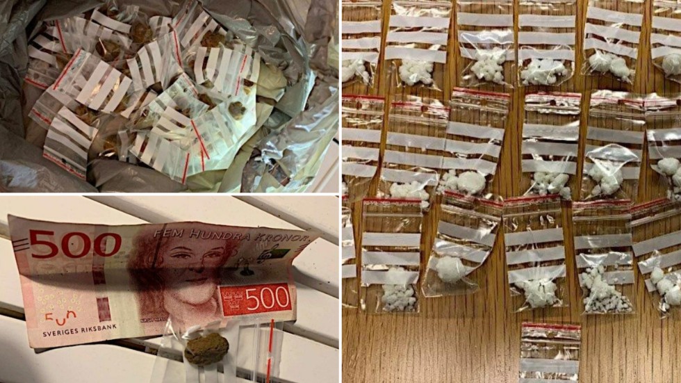 Polisen fann både kontanter och portionsförpackat knark hemma hos en 18-åring i Vimmerby. Nu döms han till fängelse för narkotikaaffärerna.
