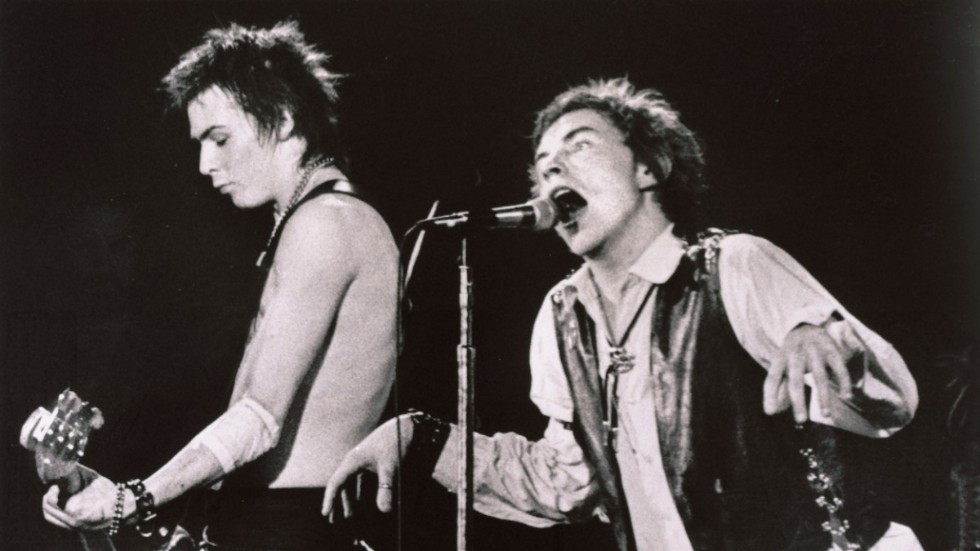 Sex Pistols Sid Vicious och Johnny Rotten ska ha varit stora Abba-fans. Arkivbild.