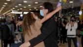 Tårar och kyssar – magin tillbaka på flygplatser