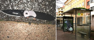 Knivman döms till psykvård efter attack vid hållplats