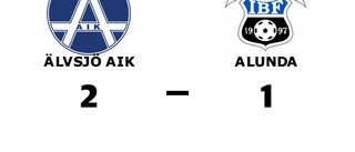 Älvsjö AIK avgjorde mot Alunda i tredje perioden