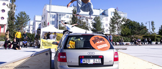 Bildextra: Skateboardfesten väckte liv i Södra hamnplan