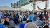 Kaos i Kabul när folk försökte fly – vi rapporterade direkt