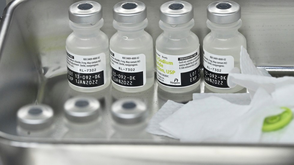 Vaccinet från Pfizer-Biontech stoppas tillfälligt i Hongkong och Macao. Arkivbild.
