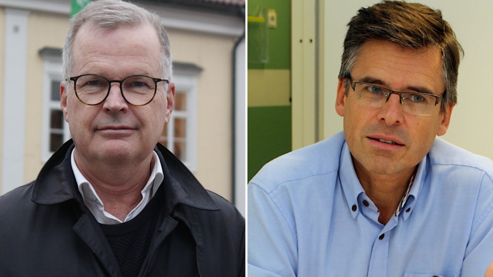 Jacob Käll och Lars Rosander är två av C-politikerna som står bakom debattartikeln.