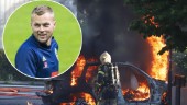 Sebastian Larsson om bilbranden: "Tacksam att det inte hände på natten"