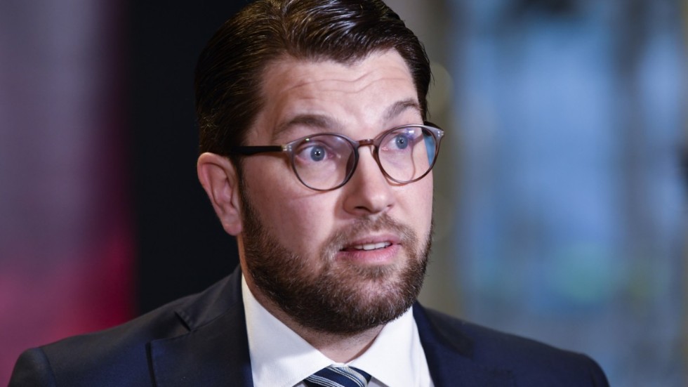 Sverigedemokraternas partiledare Jimmie Åkesson. Arkivbild.