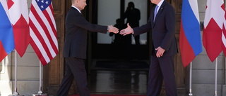 Historiska vingslag mellan Biden och Putin i Genève