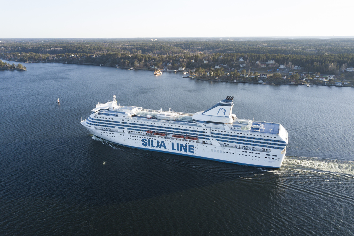 Färja Mellan öland Och Gotland 2020