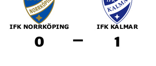 IFK Norrköping föll mot IFK Kalmar på hemmaplan