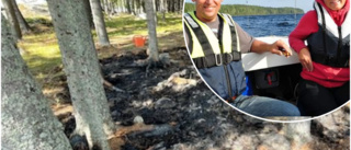 Brand på ö i Luleå – då ryckte ögrannarna ut: "Hade kunnat bli förödande"