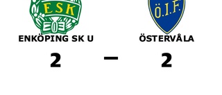 Enköping SK U fixade en poäng mot Östervåla