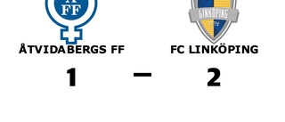 FC Linköping avgjorde i andra halvlek mot Åtvidabergs FF