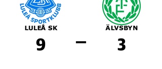 Luleå SK vann enkelt hemma mot Älvsbyn