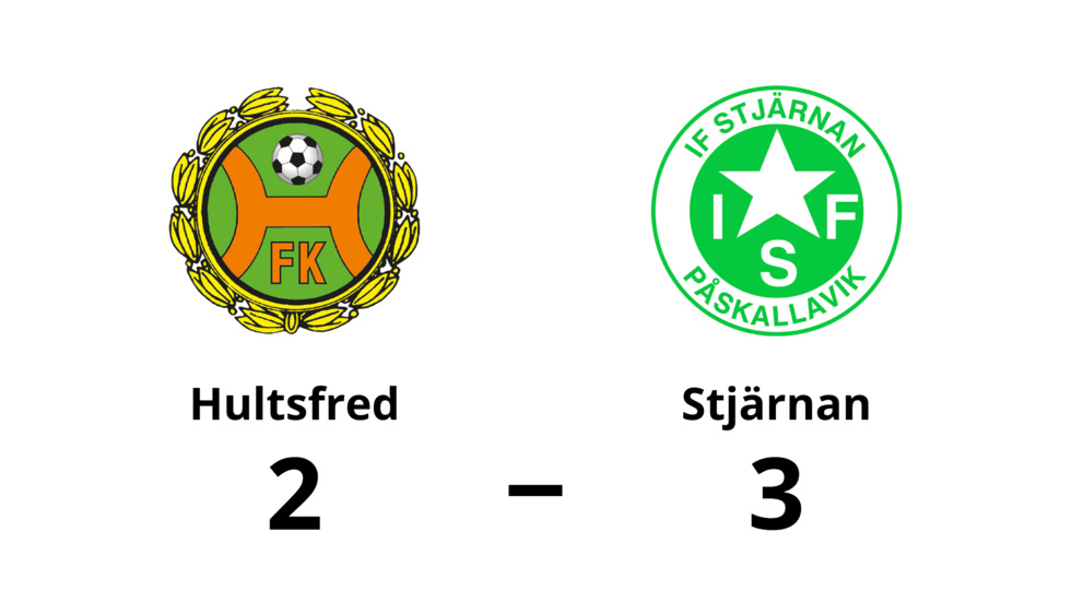 Hultsfreds FK förlorade mot IF Stjärnan