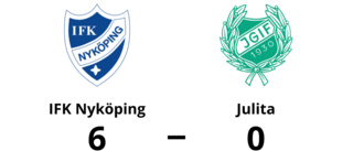 Bortaförlust för Julita - 0-6 mot IFK Nyköping