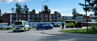 Larm om olycka på Hertsön i Luleå • Cyklist skadad