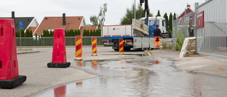 Oklar orsak till vattenläcka på Björnvägen