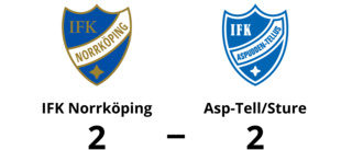 Asp-Tell/Sture bröt IFK Norrköpings fina vinstsvit