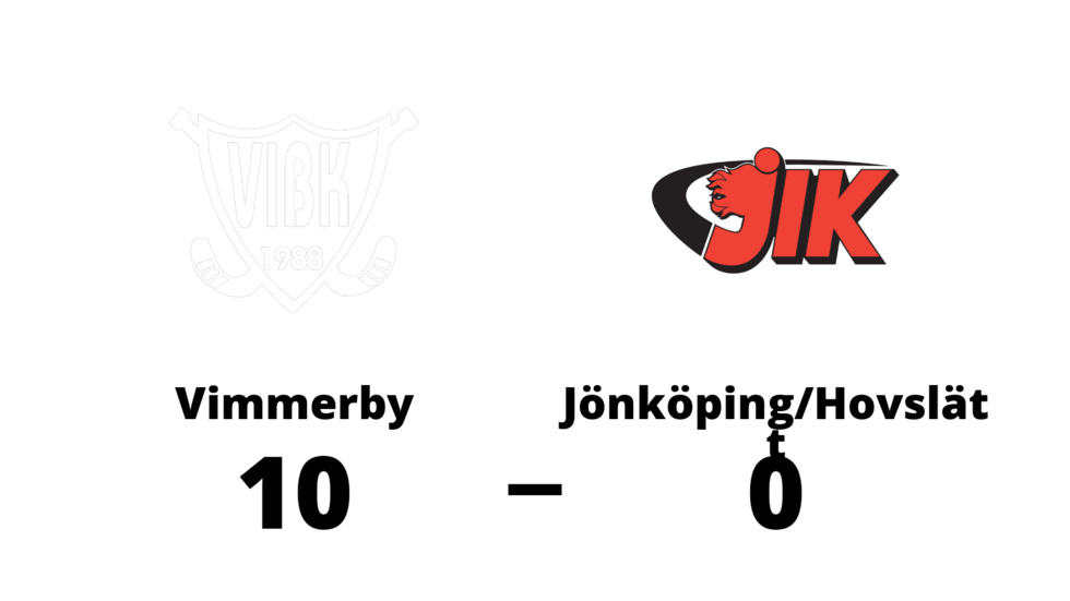 Vimmerby IBK vann mot Jönköping/Hovslätt