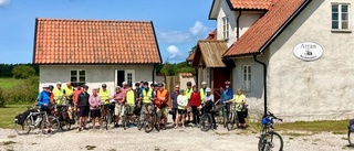 Cykelfrämjandet på tur i Sproge och Eksta socknar