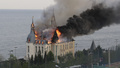 Hogwartsliknande skola i lågor efter rysk bombning