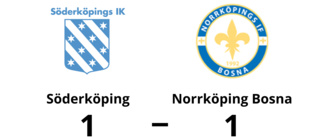 Oavgjort mellan Söderköping och Norrköping Bosna