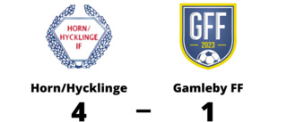 Oliver Hellgrens mål räckte inte när Gamleby FF föll