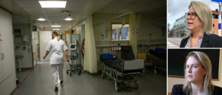 Hundratals färdigbehandlade patienter blir kvar på sjukhusen