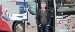 Granbergs buss varnades om det återkallade körkortet