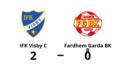 IFK Visby C vann mot Fardhem Garda BK B på Västerhejde IP