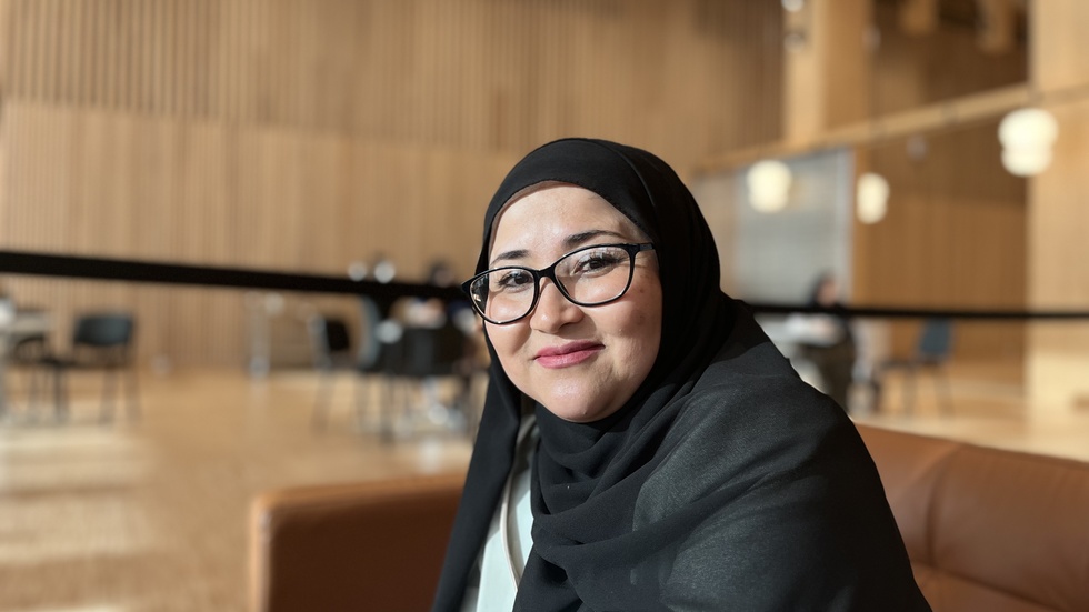 Mariam Mirzayi has lived in several cities in Sweden. "The best thing about Skellefteå is that it is safe for the children," she says.