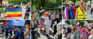 Prideparaden satte Norrköping i gungning – flera tusen i leden