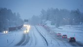 Vädervarning för östra Sörmland – stora mängder snö på ingång