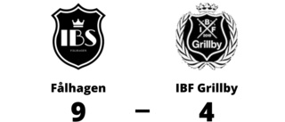 Bortaförlust för IBF Grillby - 4-9 mot Fålhagen