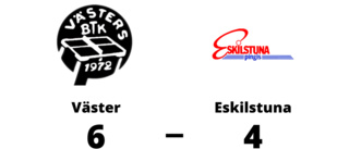 Väster segrade i toppmötet - 6-4 mot Eskilstuna