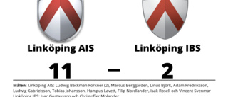 Linköping AIS utklassade Linköping IBS på hemmaplan