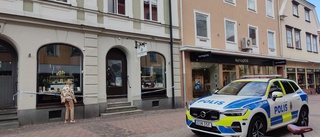 Butik i centrum utsatt för inbrott och stöld