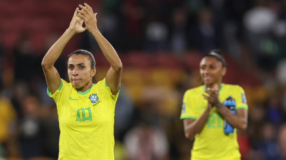 Marta har nu spelat sin sista VM-match i karriären.